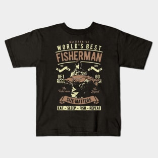 World's Best Fisherman Kids T-Shirt